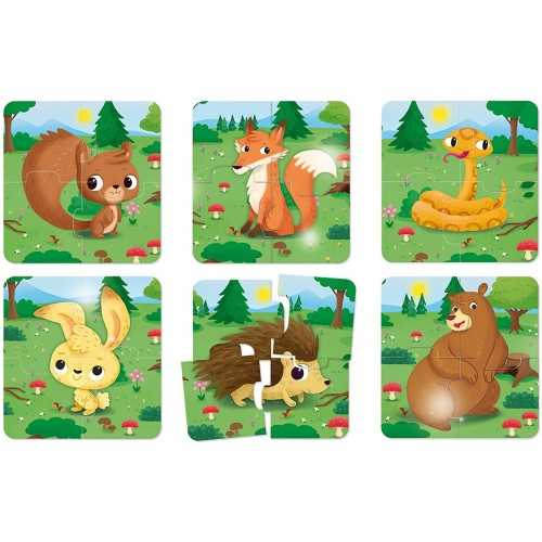 Giocattoli Prescolari Carotina Baby Puzzle soggetti a scelta