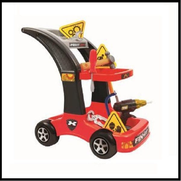 Professioni e ruoli per giocare Maxi Carrello con Attrezzi da Lavoro Giocattolo - UnoGiochi Maxi Carrello con Attrezzi da Lavoro Giocattolo - UnoGiochi