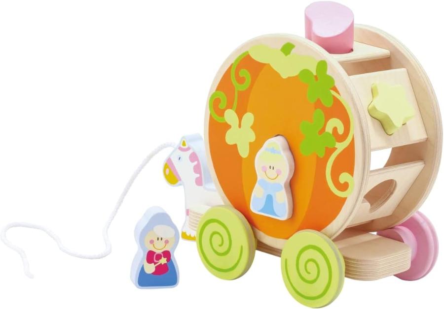 Giocattoli Infanzia Sevi Carrozza delle Principesse, Gioco in legno per bambini - Trudi Sevi Carrozza delle Principesse, Gioco in legno per bambini - Trudi