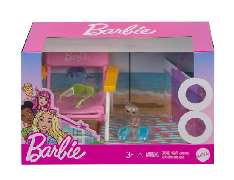 Bambole, playset e giocattoli Barbie Accessori Arredamento con Cuccioli