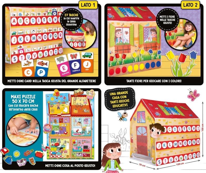 Giochi e giocattoli Montessori Casa dei Giochi Educativi, Lisciani Giochi Montessori Casa dei Giochi Educativi, Lisciani Giochi
