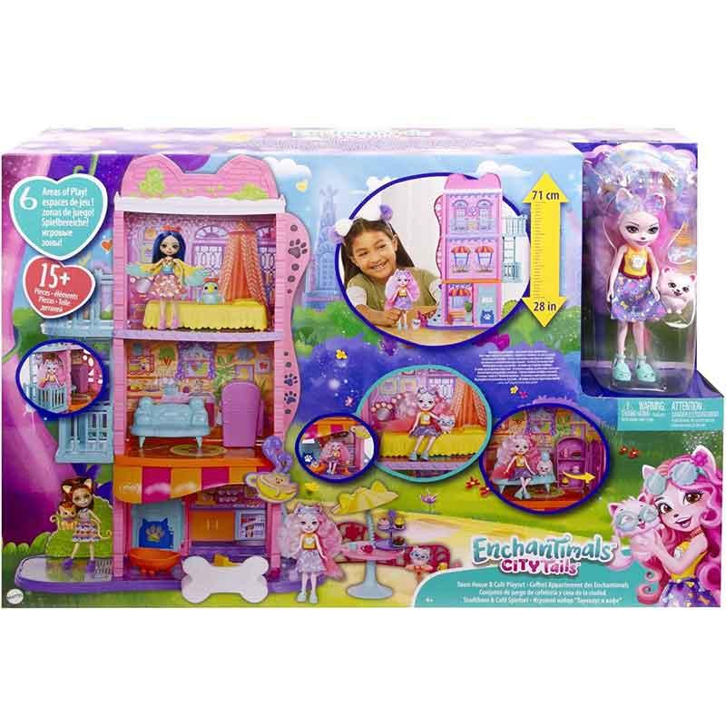Enchantimals Town Casa in Citta playset con Bambola e Accessori The Toys Store