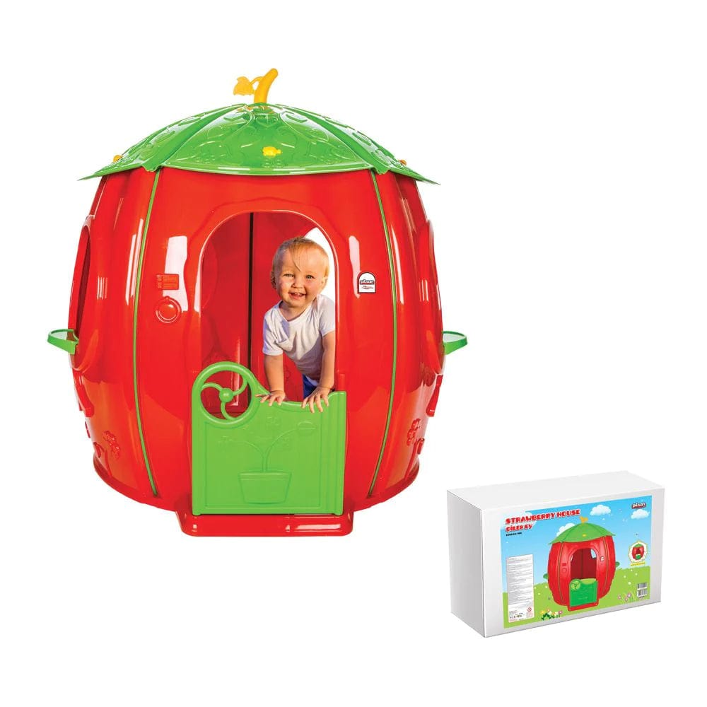 Casetta per Bambini "Fragola" dimensioni 140 x 140 x 142 cm