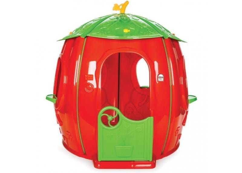 Casetta per Bambini "Fragola" dimensioni 140 x 140 x 142 cm