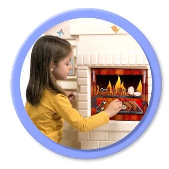 Giocattoli Aria Aperta Chicos Casetta per Bambini Country Cottage dimensioni 105 x 104 x 85 cm