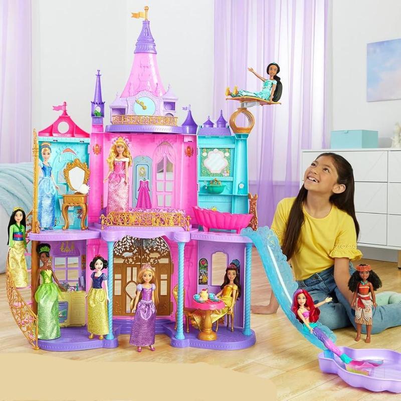 Case delle bambole Disney Princess Castello Deluxe Disney Princess Grande Castello delle Principesse
