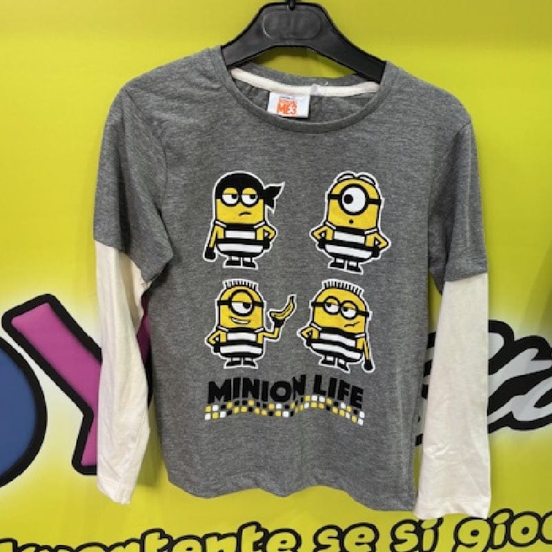 Abbigliamento Maglia Maniche Lunghe Minions- Cattivissimo Me