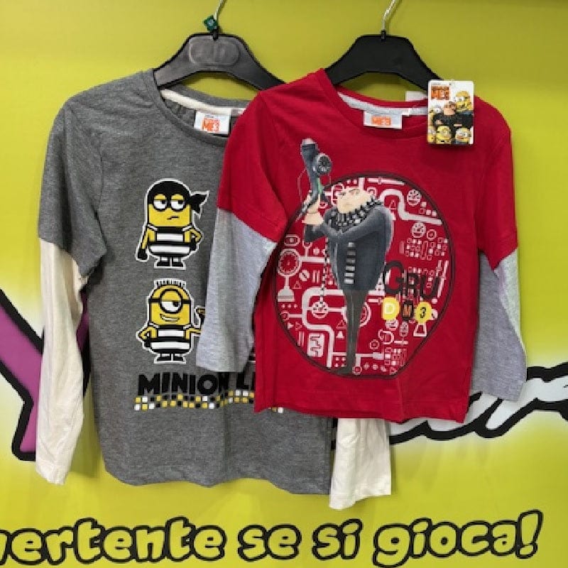 Abbigliamento Maglia Maniche Lunghe Minions- Cattivissimo Me