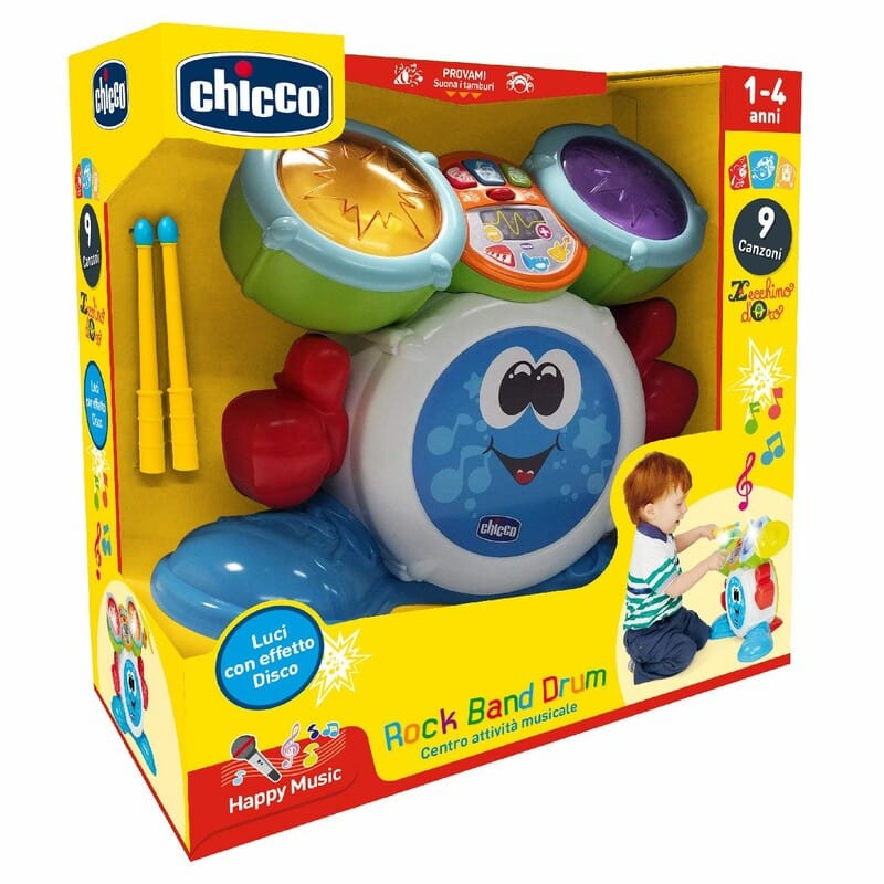 Chicco Batteria Rock Band con Luci e Suoni