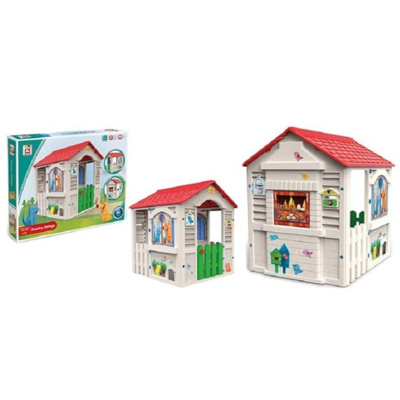 Giocattoli Aria Aperta Chicos Casetta per Bambini Country Cottage dimensioni 105 x 104 x 85 cm