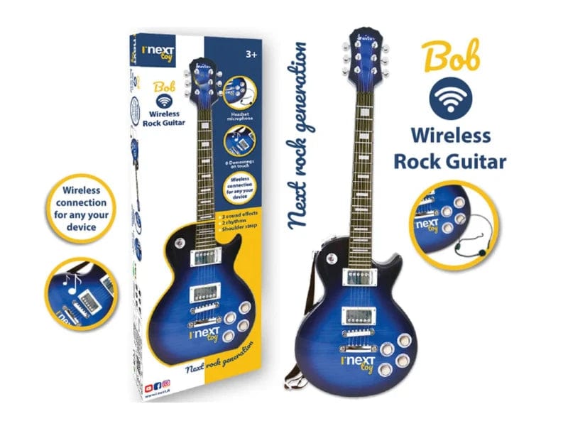 strumenti musicali Chitarra Elettrica per Bambini con Microfono e Connessione Wireless - MeMe Music