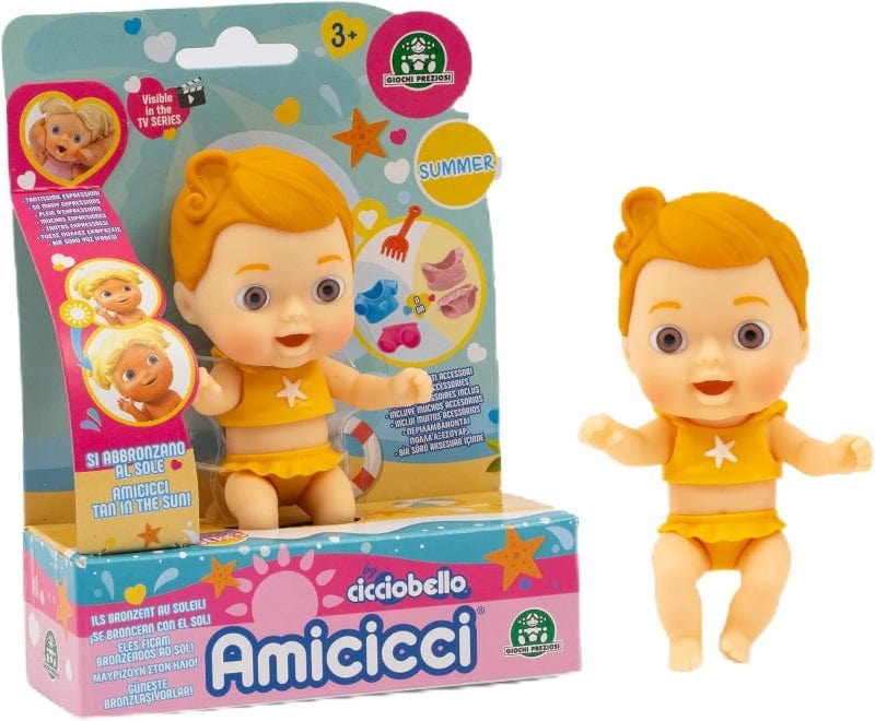 Bambole Cicciobello Amicicci Summer, Bamboline che si Abbronzano al Sole