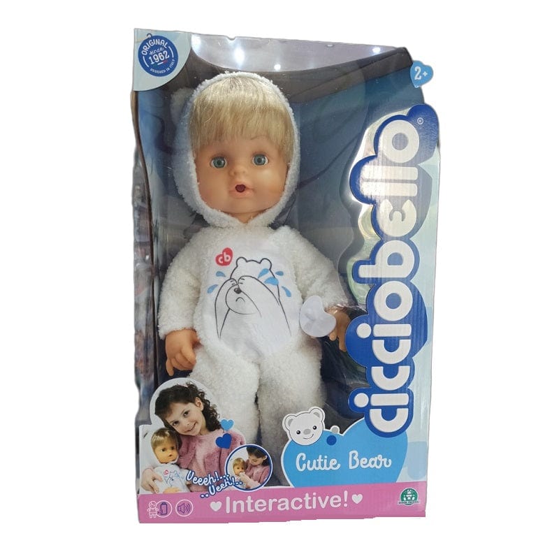 Bambole Cicciobello Orsetto Cutie Bear Bambola Interattiva 42cm Cicciobello Orsetto Cutie Bear Bambola Interattiva 42cm