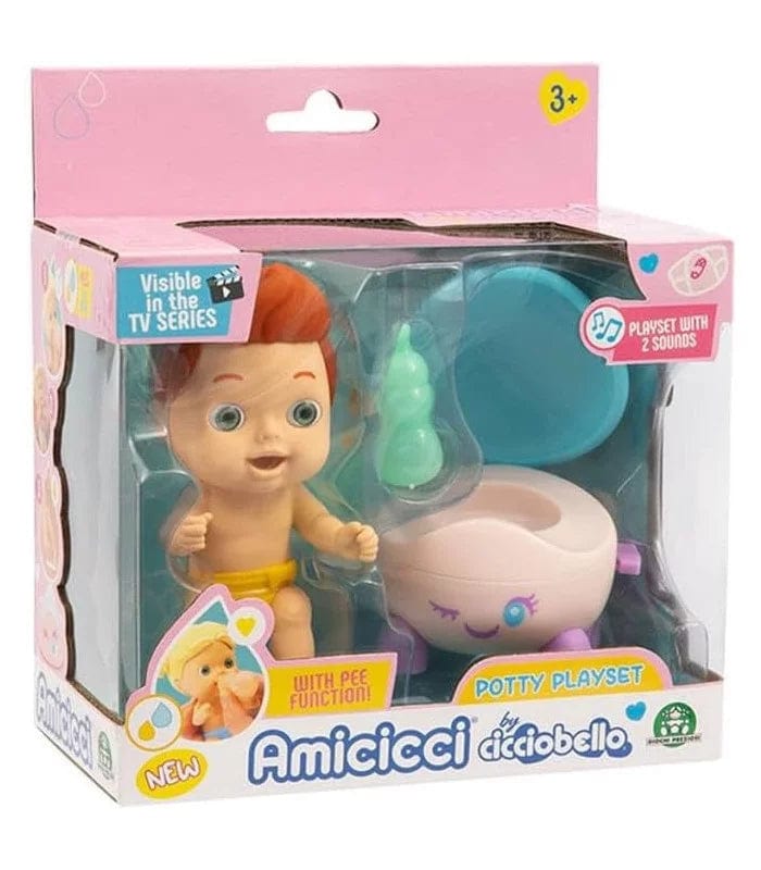 Bambole Cicciobello Amicicci Playset Vasino Cicciobello Amicicci Playset Vasino