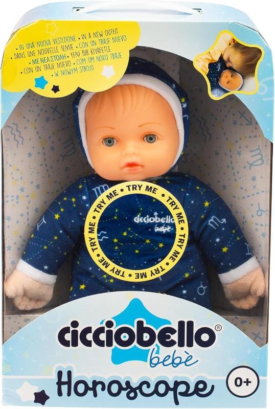 Bambole Cicciobello Bebè Oroscopo, Bambola Super Soffice 0Mesi