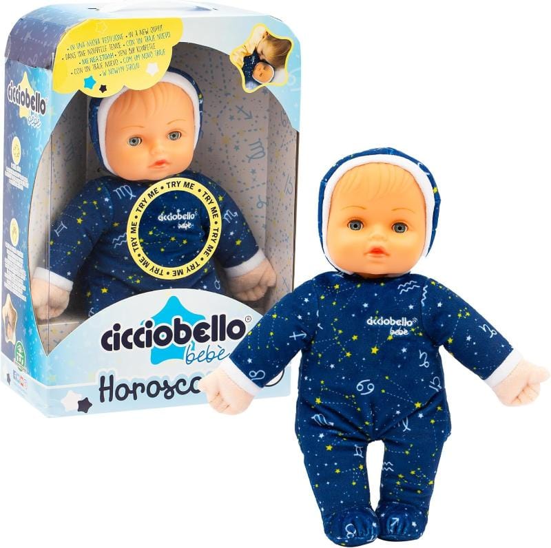 Bambole Cicciobello Bebè Oroscopo, Bambola Super Soffice 0Mesi