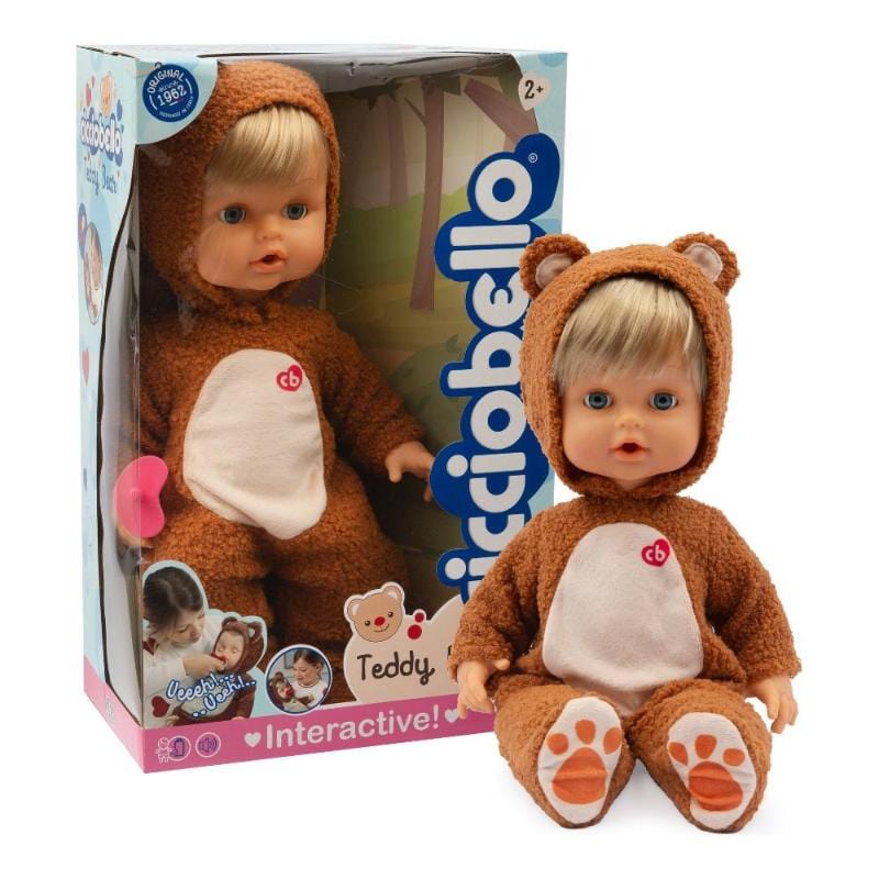 Cicciobello Orsetto Teddy Bambola Interattiva 42cm The Toys Store