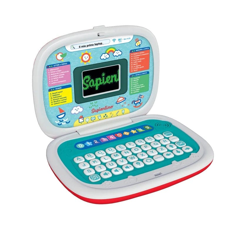 Giocattoli educativi Clementoni Il Mio Primo Computer educativo, Laptop per Bambini versione in Italiano 17679