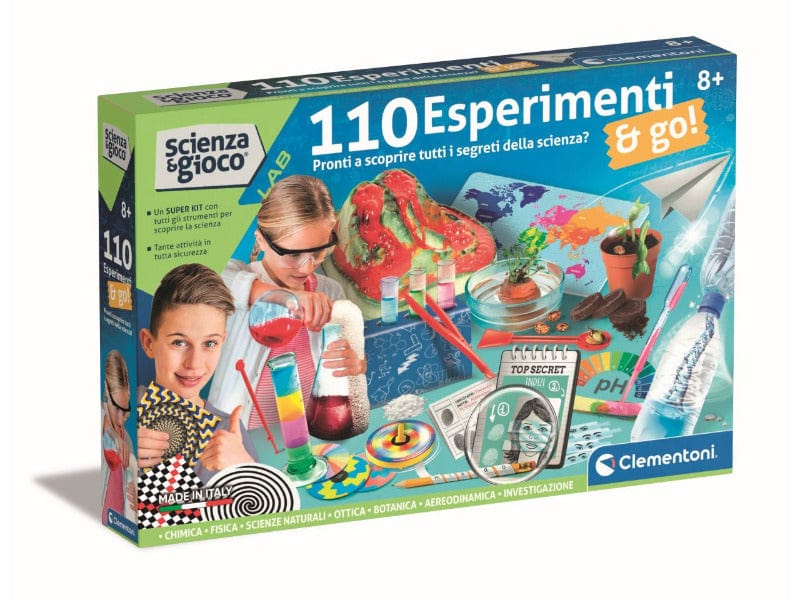 Giochi e giocattoli Clementoni Laboratorio dei Primi 110 Esperimenti Il Super Laboratorio dei Primi 101 Esperimenti, Lisciani