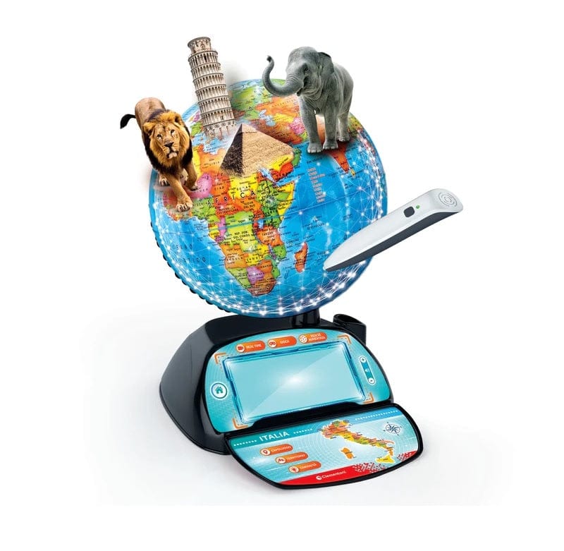 Giocattoli educativi Sapientino Esploramondo Real Time, Mappamondo Interattivo Clementoni Sapientino Esploramondo Realtà Aumentata, Mappamondo Interattivo 
