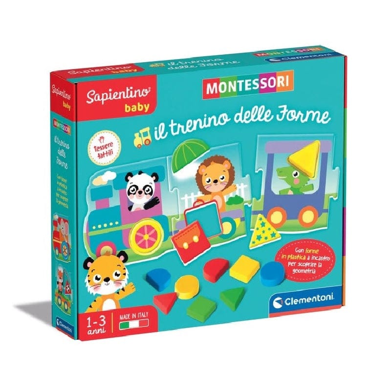 Giocattoli educativi Clementoni Sapientino Baby- Il Trenino delle Forme Clementoni Sapientino Baby- Il Trenino delle Forme