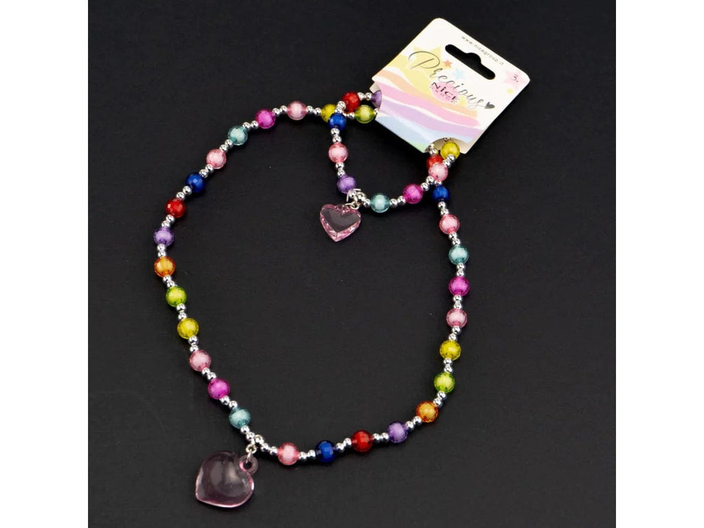 Giocattoli Fashion Collana e Bracciale Bambina Harts, Parure a tema Cuori