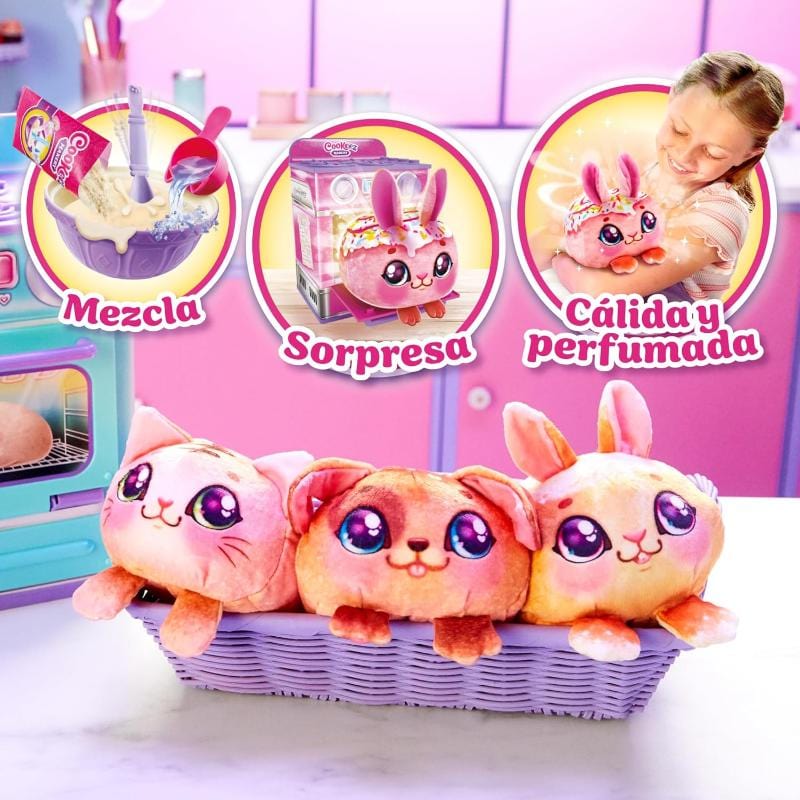 Animali Interattivi Cookeez Makery Forno, Crea un Delizioso Peluche Profumato e Interattivo- Giochi Preziosi Cookeez Makery Forno, Crea un Delizioso Peluche Profumato e Interattivo- Giochi Preziosi