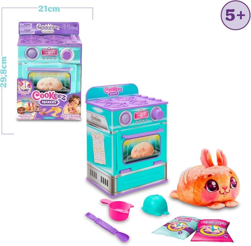 Animali Interattivi Cookeez Makery Forno, Crea un Delizioso Peluche Profumato e Interattivo- Giochi Preziosi Cookeez Makery Forno, Crea un Delizioso Peluche Profumato e Interattivo- Giochi Preziosi