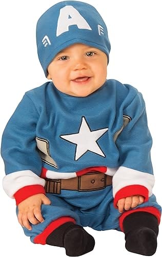 Costume di Carnevale Capitan America Baby 6-12 Mesi – The Toys Store
