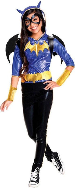 Costume Carnevale Costume di Carnevale BatGirl, Travestimento Bambine DC Super Hero Girls