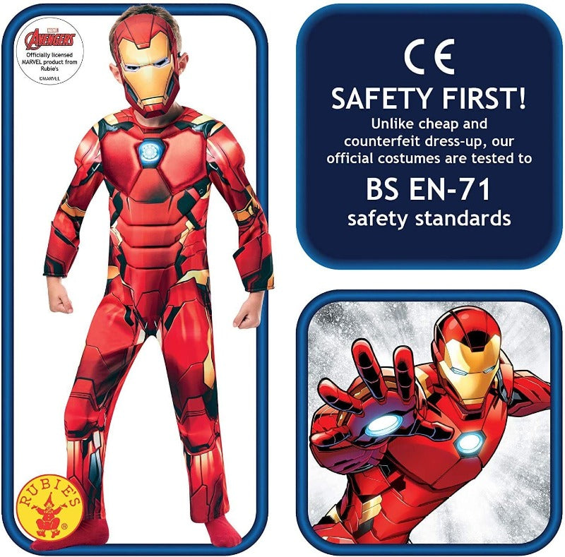 Costume Carnevale Bambino Iron Man