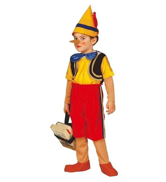 Costume Carnevale Costume Carnevale Pinocchio 3-4 Anni