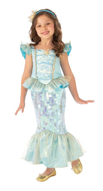 Costume Carnevale da Sirena per Bambina 3 4 Anni The Toys Store