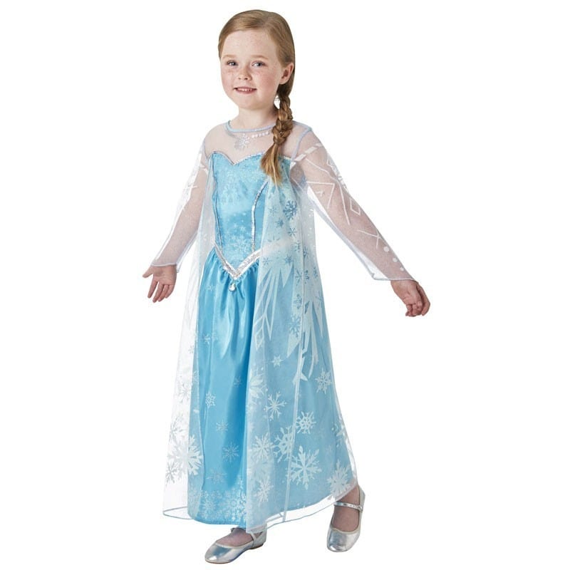 Costume Carnevale Costume Carnevale Elsa, Travestimento Frozen Deluxe 3-4 Anni