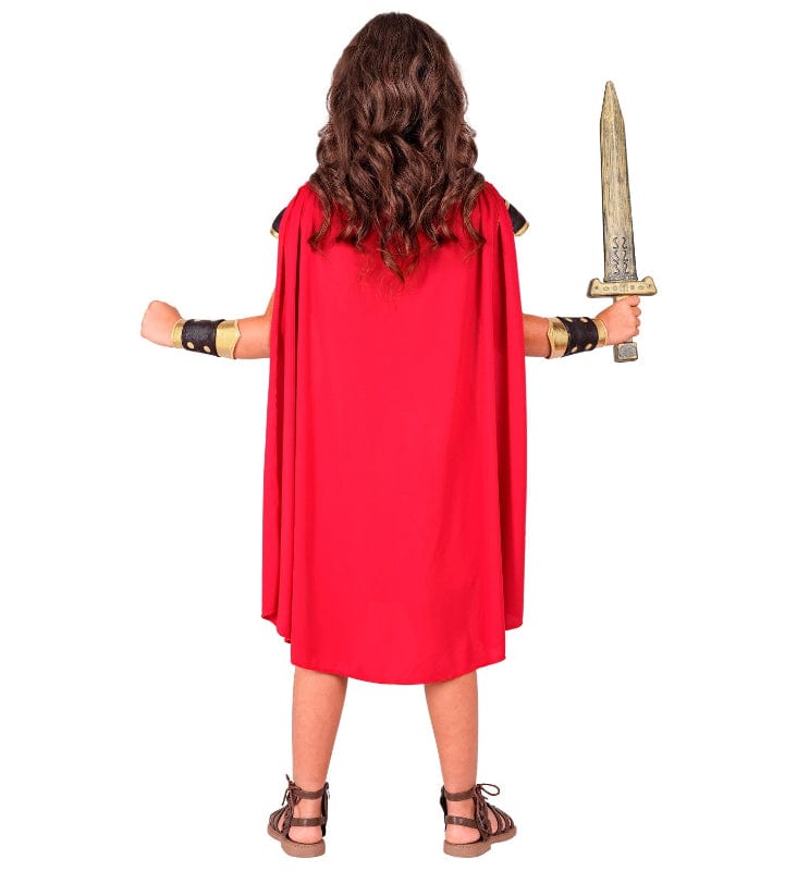 Costume Carnevale Gladiarice Costume Centurione Romano Bambina Taglie da 5 a 13 Anni Gladiarice Costume Centurione Romano Bambina Taglie da 5 a 13 Anni