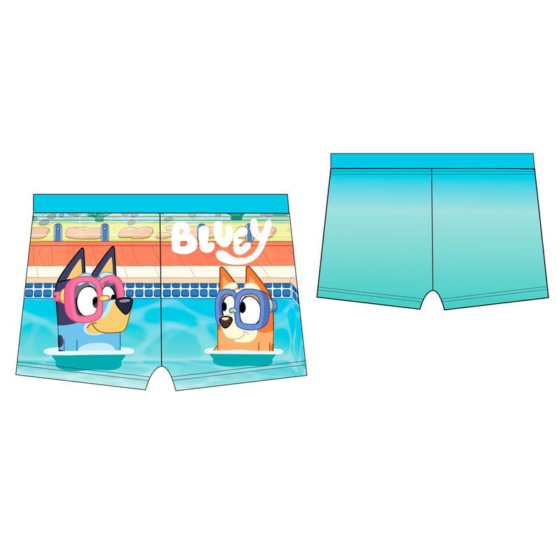 Costume da bagno Bluey Costume Mare Bambino Taglie da 3 a 8 Anni Bluey Costume Mare Bambino Taglie da 3 a 8 Anni