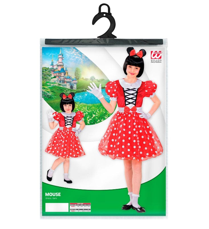 Costume Carnevale Costume Carnevale Topolina Taglie da 1 a 5 Anni Costume Carnevale Topolina Taglie da 1 a 5 Anni