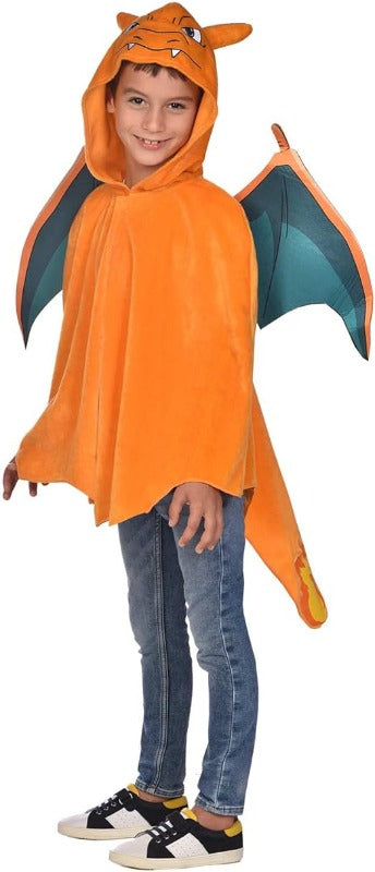 Costume Carnevale Costume Carnevale Pokemon Charizard per bambini 3-7 Anni