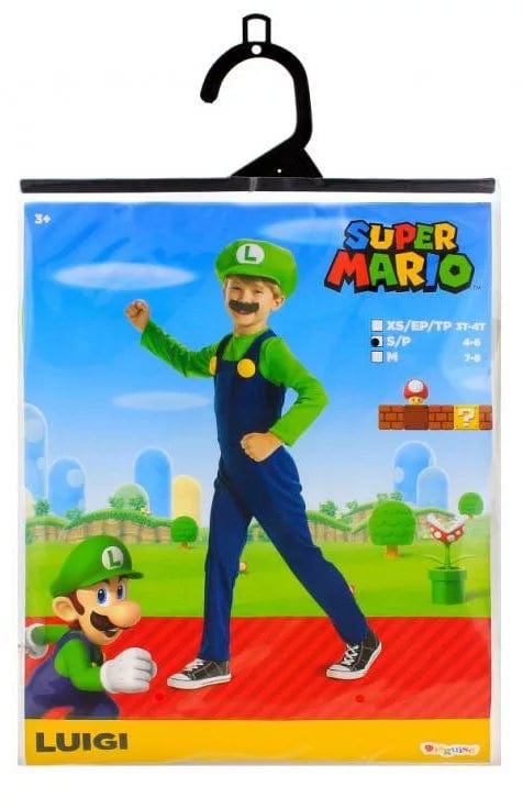 Costume Carnevale Costume Carnevale Luigi Super Mario