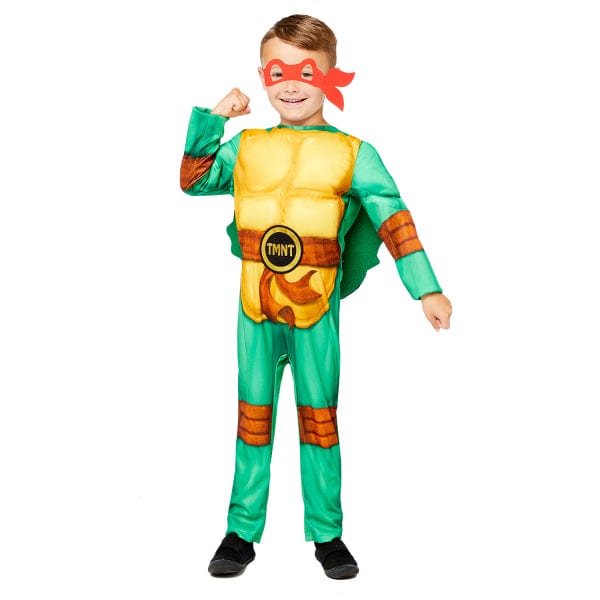 Rubies Costume Tartaruga Ninja Michelangelo Per Ragazzi - Taglia L (12-14 Anni) Con Tuta E Guscio