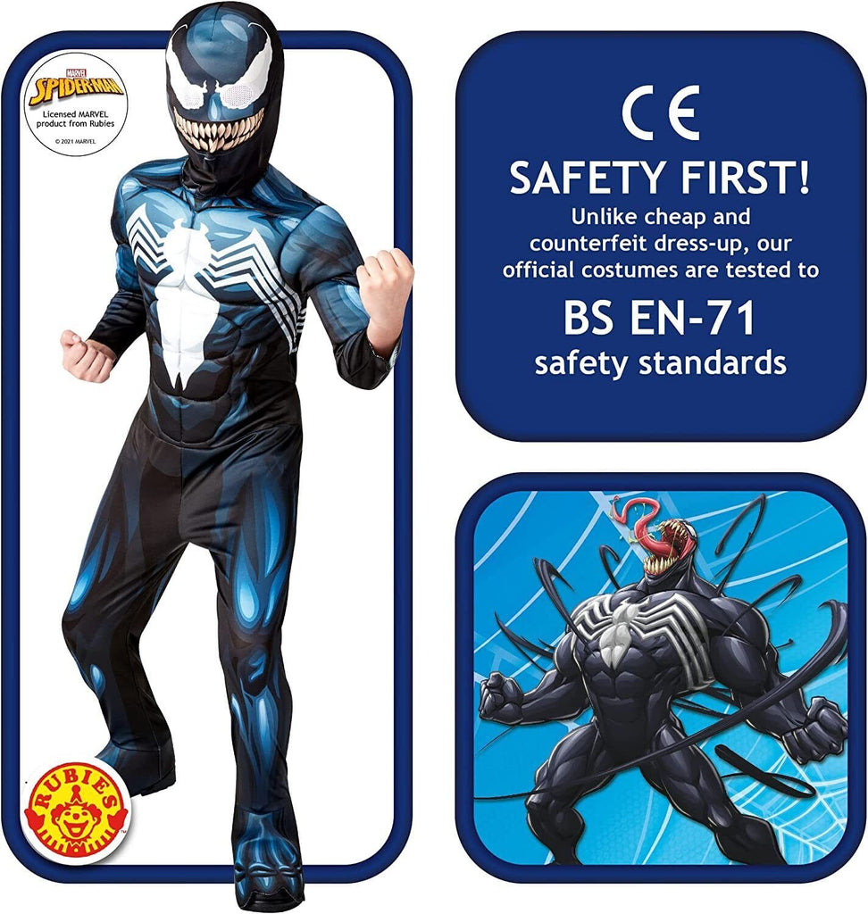 Costume Carnevale Costume Venom Deluxe con Muscoli