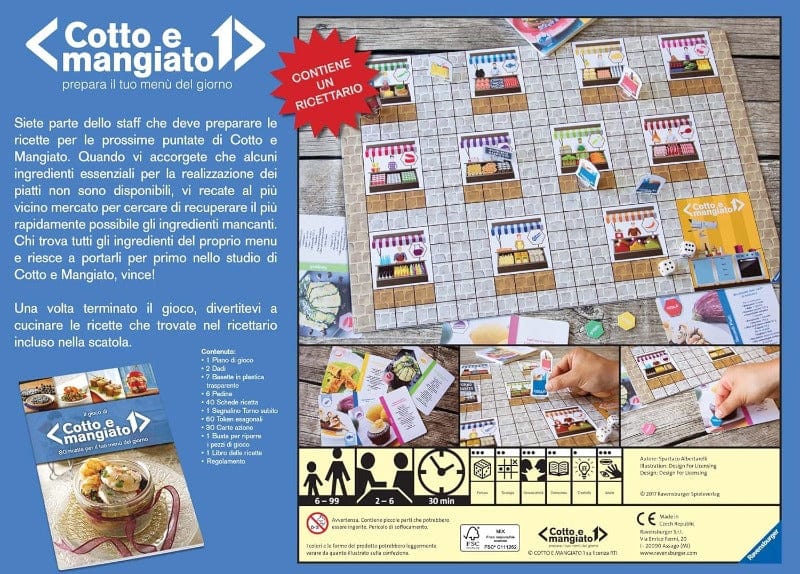 Giochi di società Gioco di Società Cotto e Mangiato Ravensburger