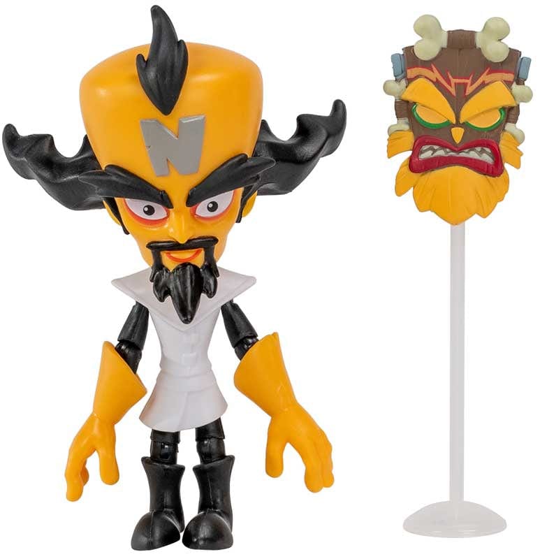 Action Figures Crash Bandicoot - Dr. Neo Cortex con Maschera Crash Bandicoot - Dr. Neo Cortex con Maschera - The Toys Store