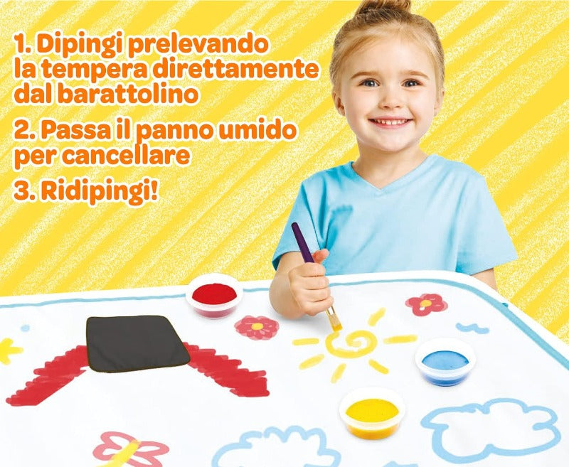 Crayola Tappetone Pittura e Ripittura Maxi con Tempere Lavabili