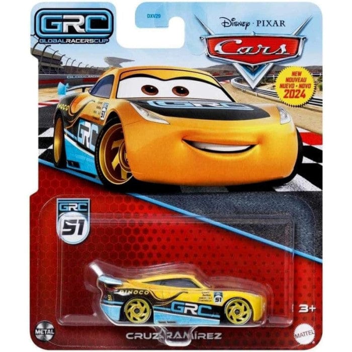 Disney Cars Diecast Macchinine in Metallo Mattel