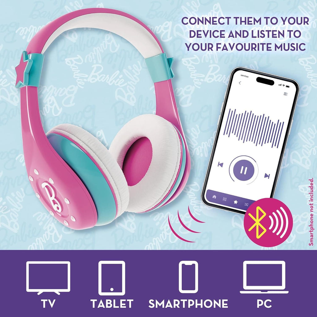 strumenti musicali Barbie Fashion Cuffie Bluetooth  - Lisciani 104451