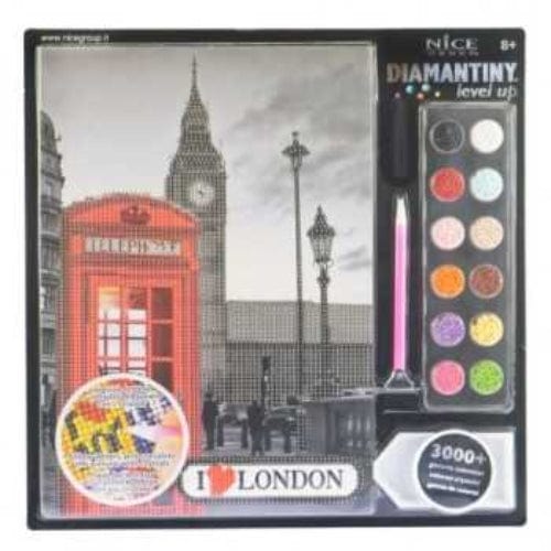 Colora e Decora Diamantiny Level Up City, Mosaico con Diamanti Diamantiny Level Up City, Mosaico con Diamanti