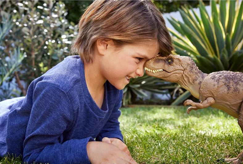 Dinosauro Jurassic World T-Rex Attacco Selvaggio Tirannosauro Interattivo Jurassic World T-Rex Attacco Selvaggio Tirannosauro Interattivo