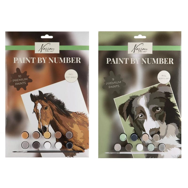 Giocattoli artistici e da disegno Pittura con i Numeri, set per dipingere tramite caselle numerate formato A4 Pittura con i Numeri, set per dipingere tramite caselle numerate formato A4