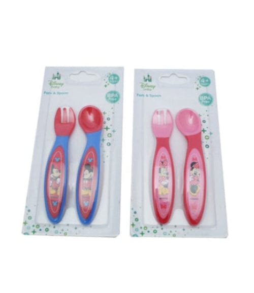 Accessori per la mobilità del bebè Set Posate Cucchiaio e Forchetta Disney Set Posate Cucchiaio e Forchetta Disney